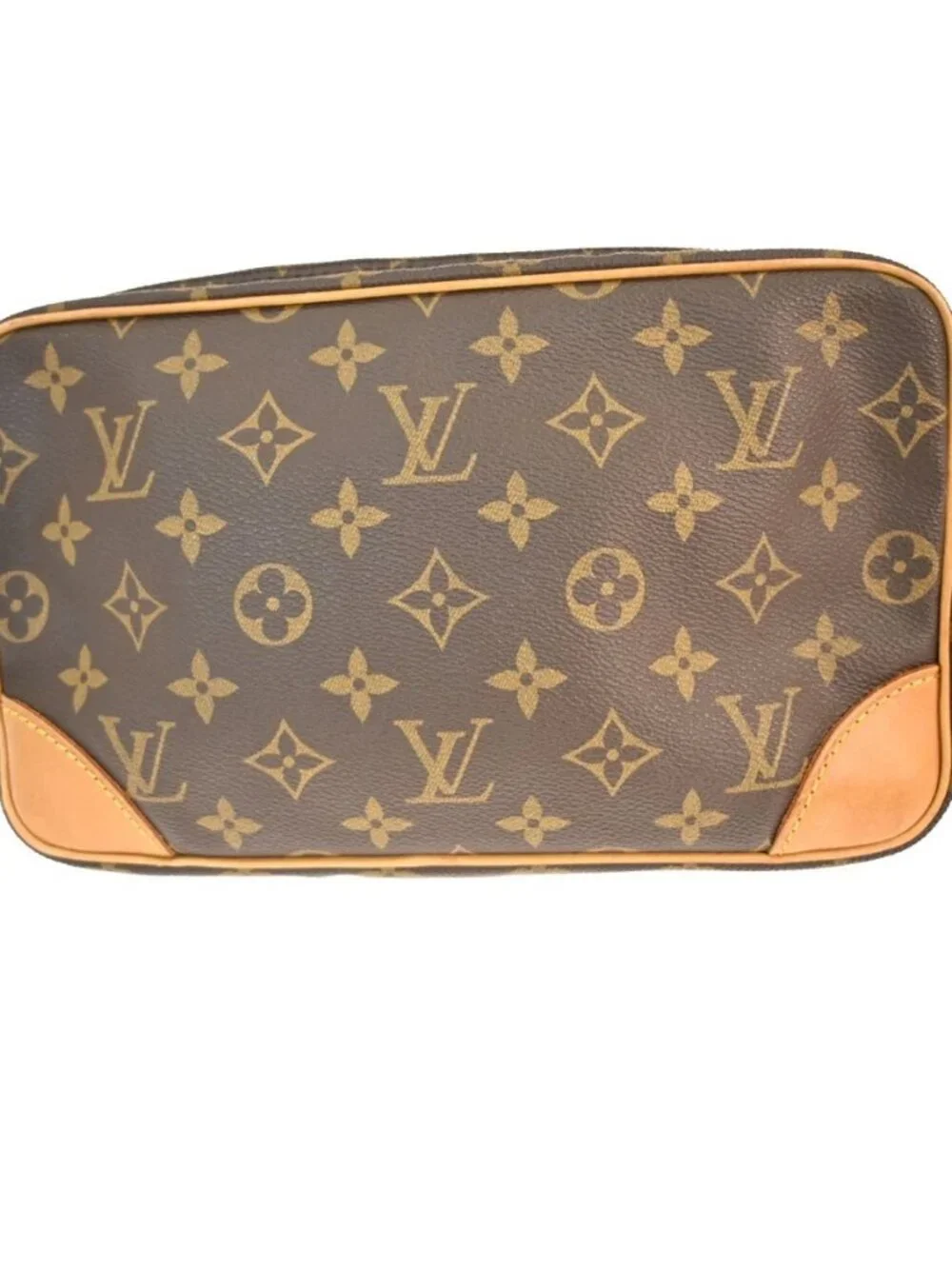 1 LOUIS VUITTON MARLY DRAGONNE GM CLUCTH BAG PURSE - Picture 2 of 11